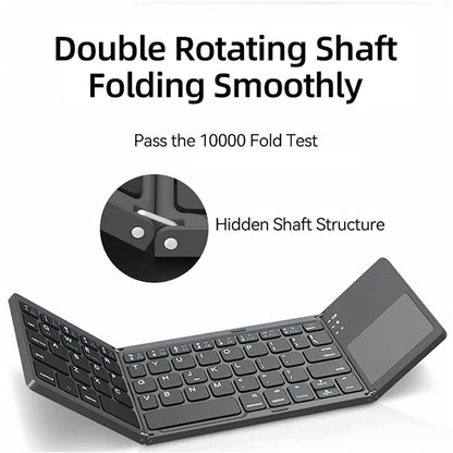 Mini Teclado Dobrável Bluetooth